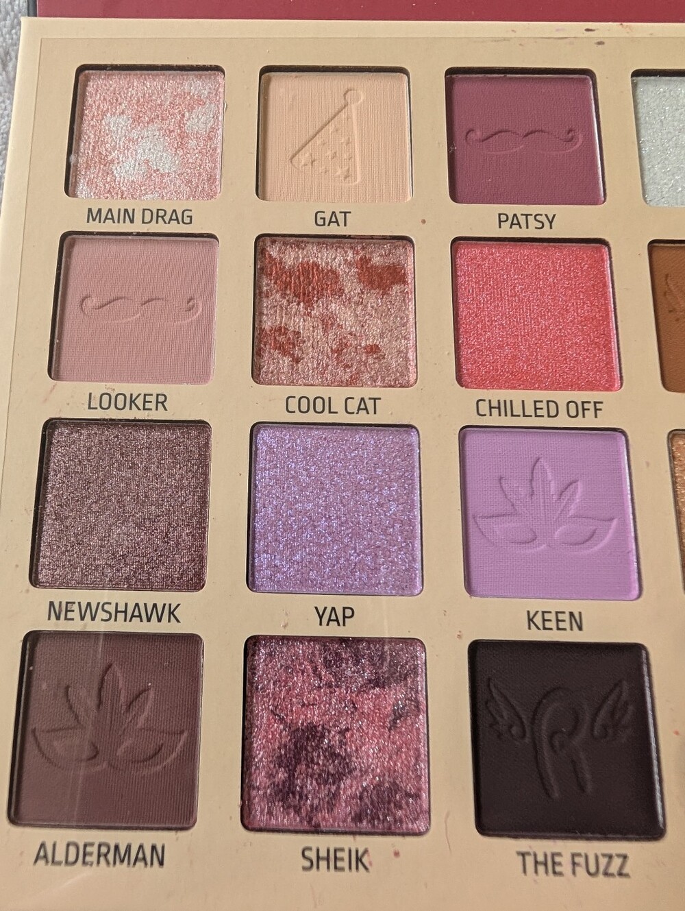 Rude Cosmetics Roaring 20's "Excessive" Pressed Pigments & Eyeshadows NEW - Picture 7 of 7